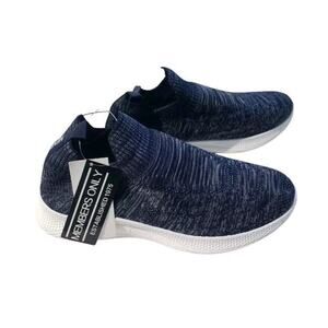 Members Only Light Weight Breathable Sneakers Navy Men's 11M Knit Slip-On NWT